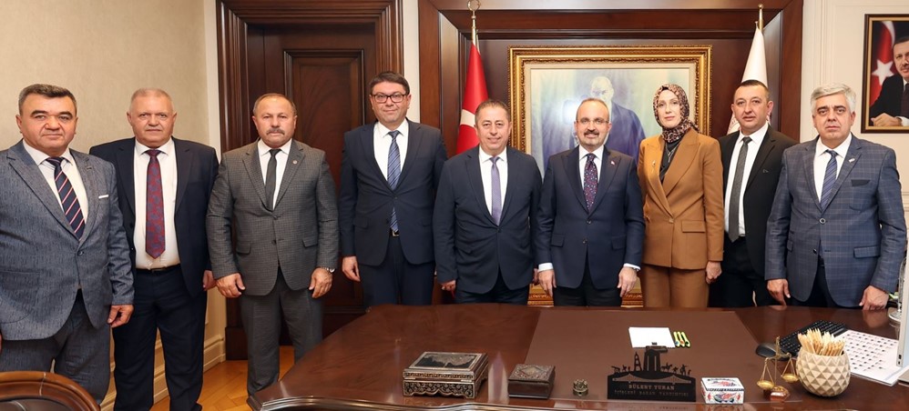 ÇANAKKALE ESNAF VE SANATKARLAR ODASI’NDAN TURAN’A ZİYARET