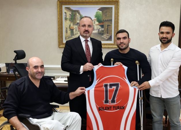 ÇANAKKALE BOĞAZGÜCÜ ENGELLİLER SPOR KULÜBÜ, TURAN'I ZİYARET ETTİ