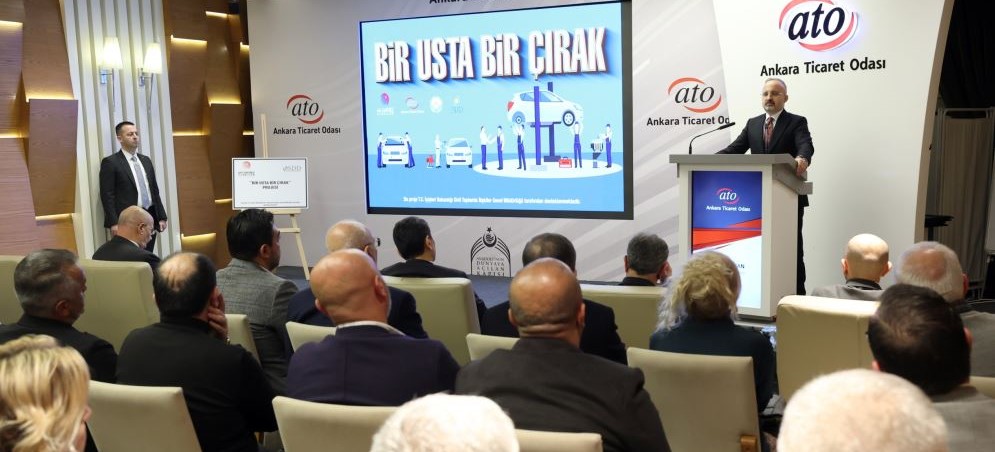 İÇİŞLERİ BAKAN YARDIMCIMIZ "BİR USTA BİR ÇIRAK" PROGRAMINA KATILDI