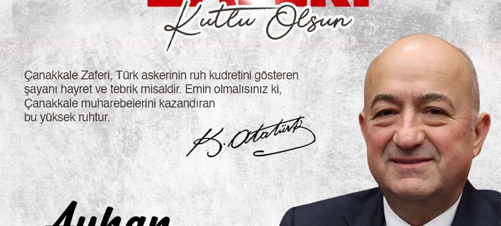 AYHAN GİDER: “ÇANAKKALE’NİN MİRASI, TÜRKİYE’NİN GELECEĞİNE YÖN VERMEYE DEVAM EDİYOR”