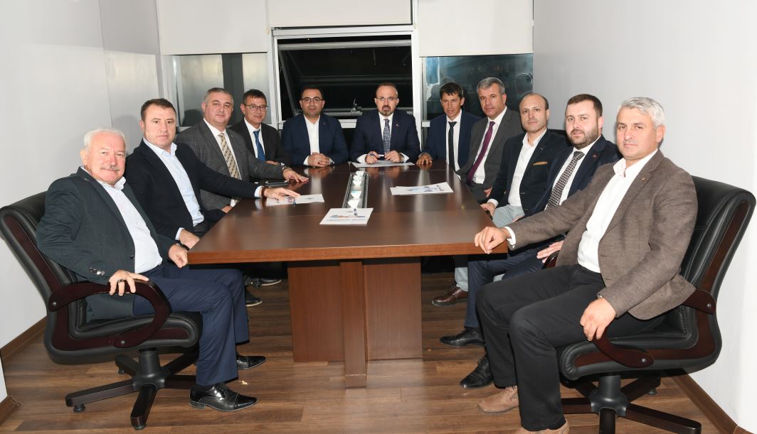 TURAN, BELEDİYE BAŞKANLARI İLE BİRLİKTE TOPLANTI YAPTI